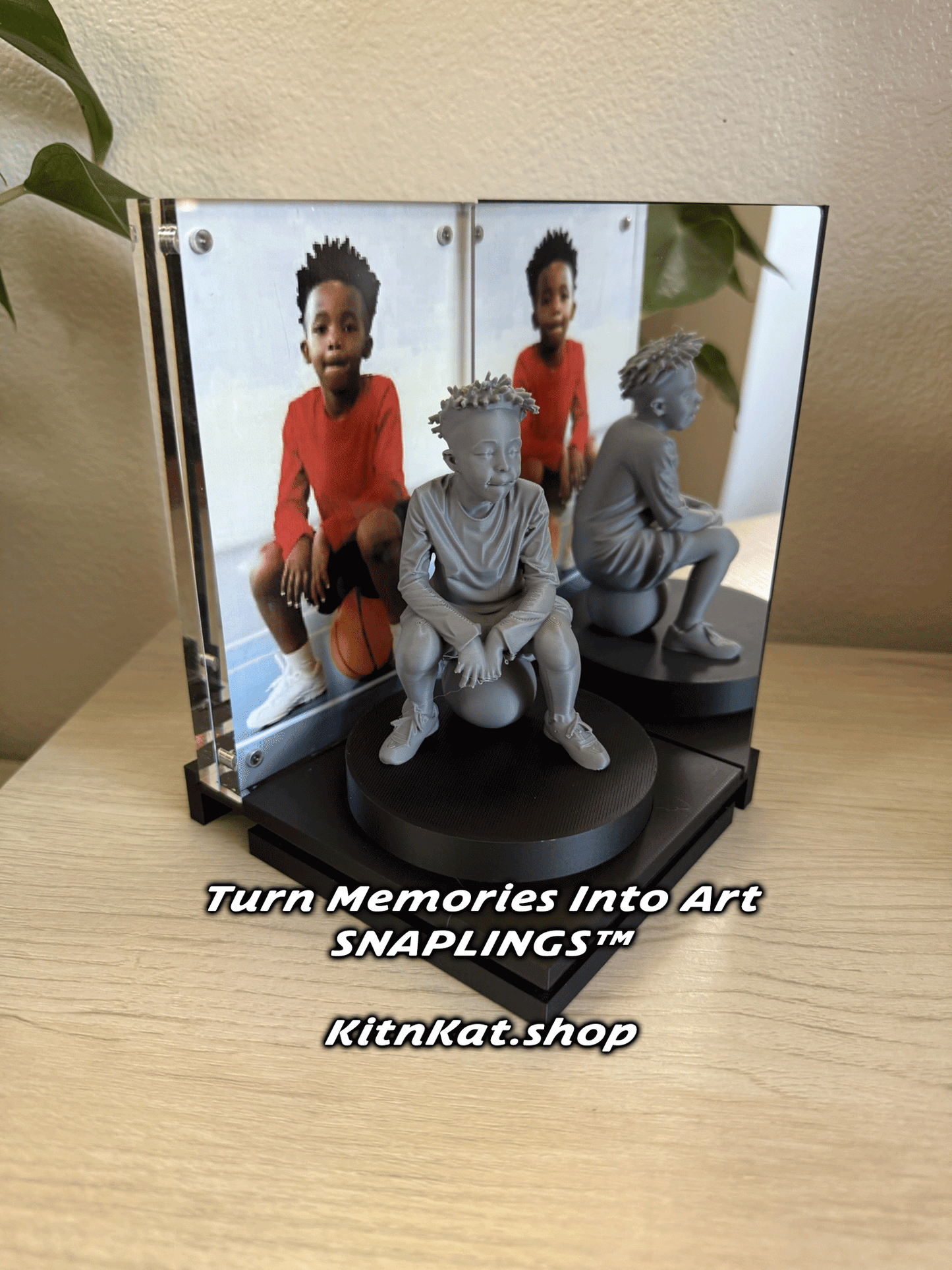 Snaplings™ — Custom 3D Miniature of Your Child From a Photo