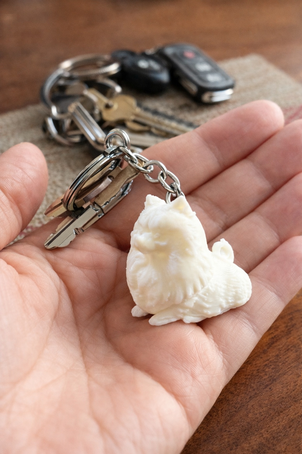 Doggy Smiles Rescue - Custom Keepsake Keychain™