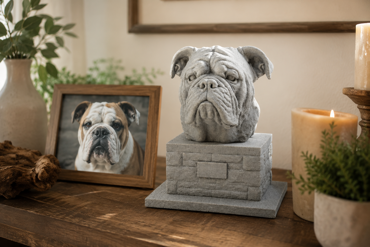 Custom Pet Memorial Garden Statue