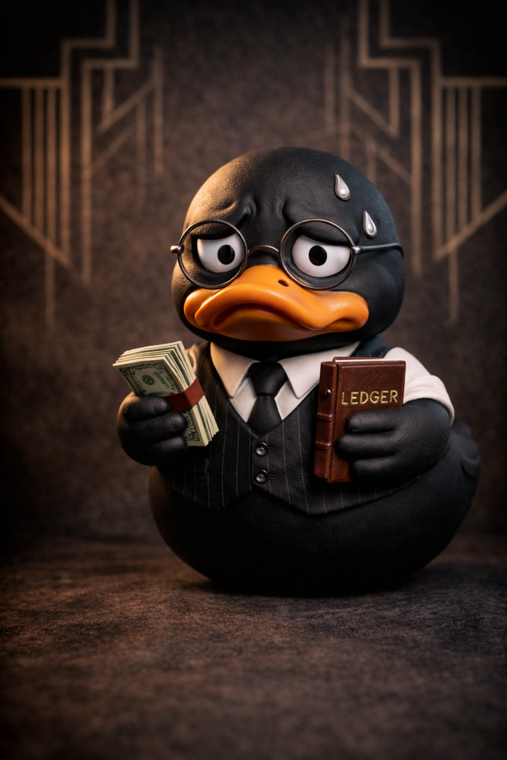 THE ACCOUNTANT – Quack Syndicate™ Gangster Duck
