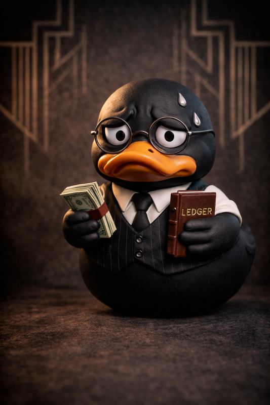 THE ACCOUNTANT – Quack Syndicate™ Gangster Duck