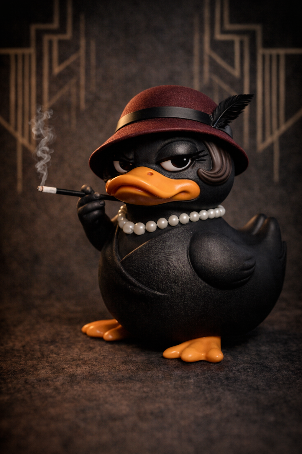 THE MOLL – Quack Syndicate™ Gangster Duck