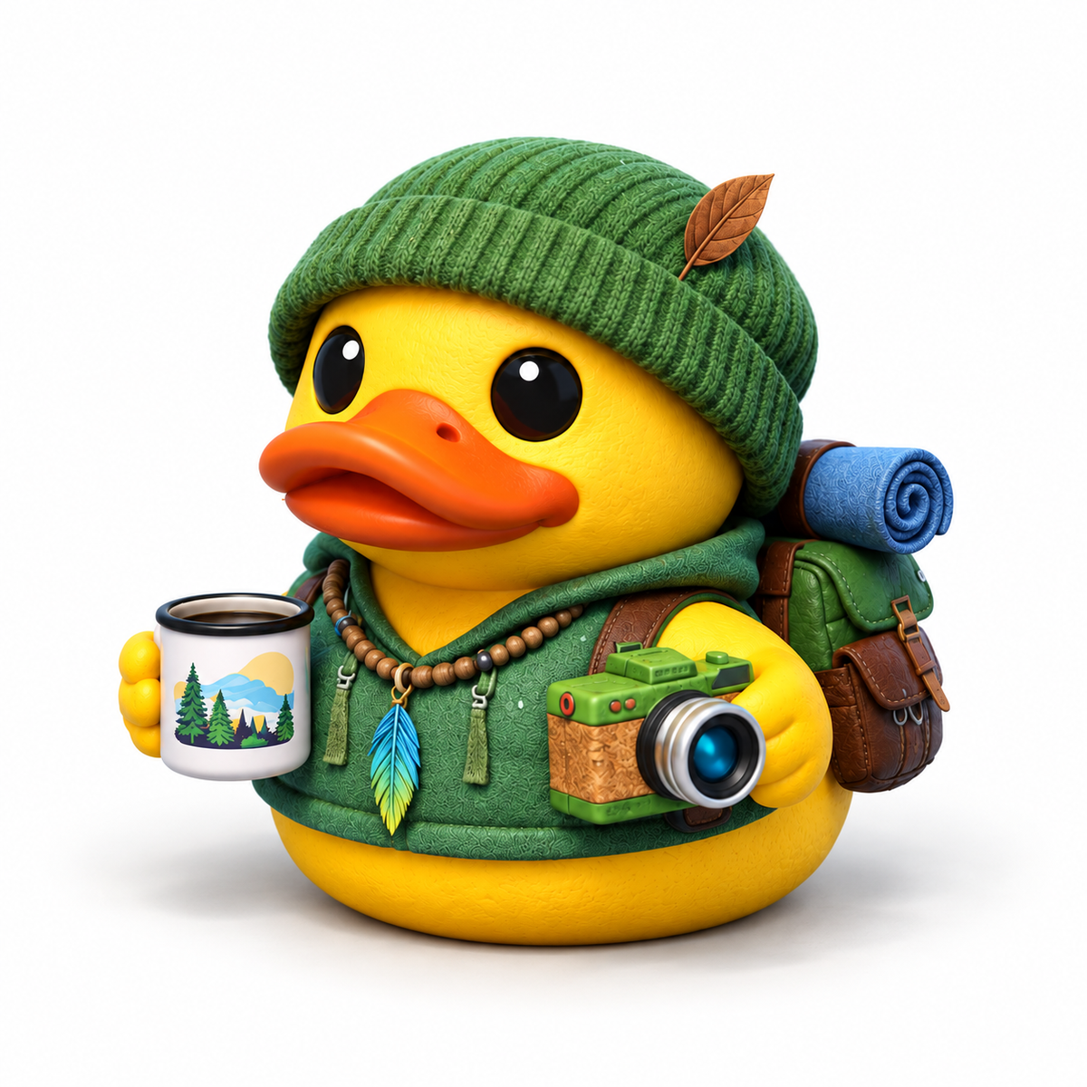 Adventure Ducks™ Drift the Easygoing Wanderer – Alpha Series Limited Collectible Duck (6 Numbered Copies)